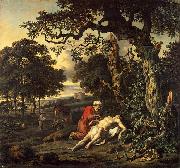 Jan Wijnants Parable of the Good Samaritan oil painting artist